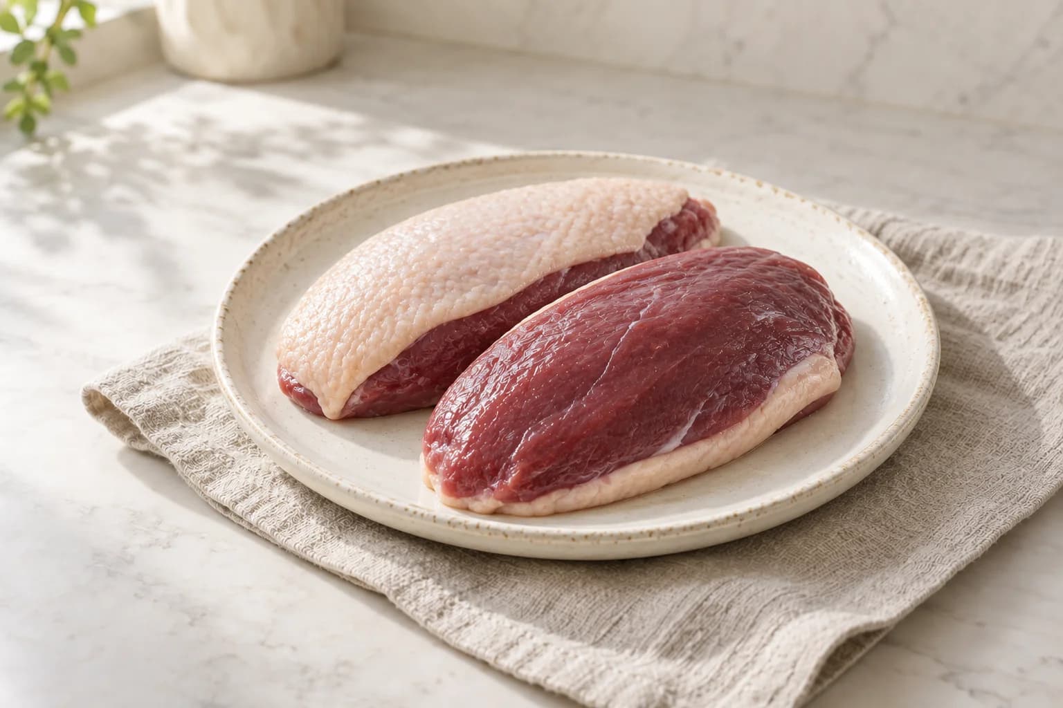 Duck ingredient illustration