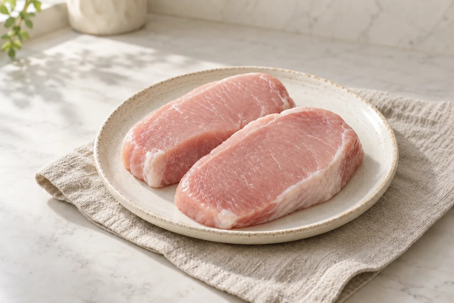 Pork ingredient illustration